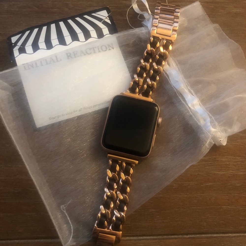 Apple Watch band (Rose Gold Chain)